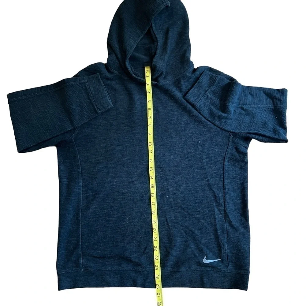 NIKE Yoga Dri-Fit Hooded Black Sweatshirt Size M Women